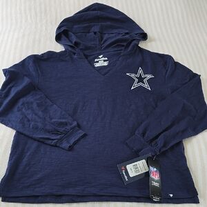 NFL Dallas Cowboys Long sleeve Hooded Top Size:Small